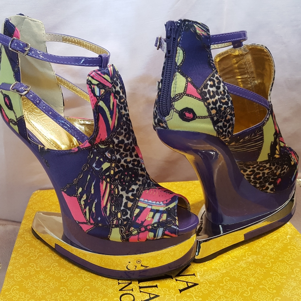 Mona Mia Aymor Heeless Wedges
